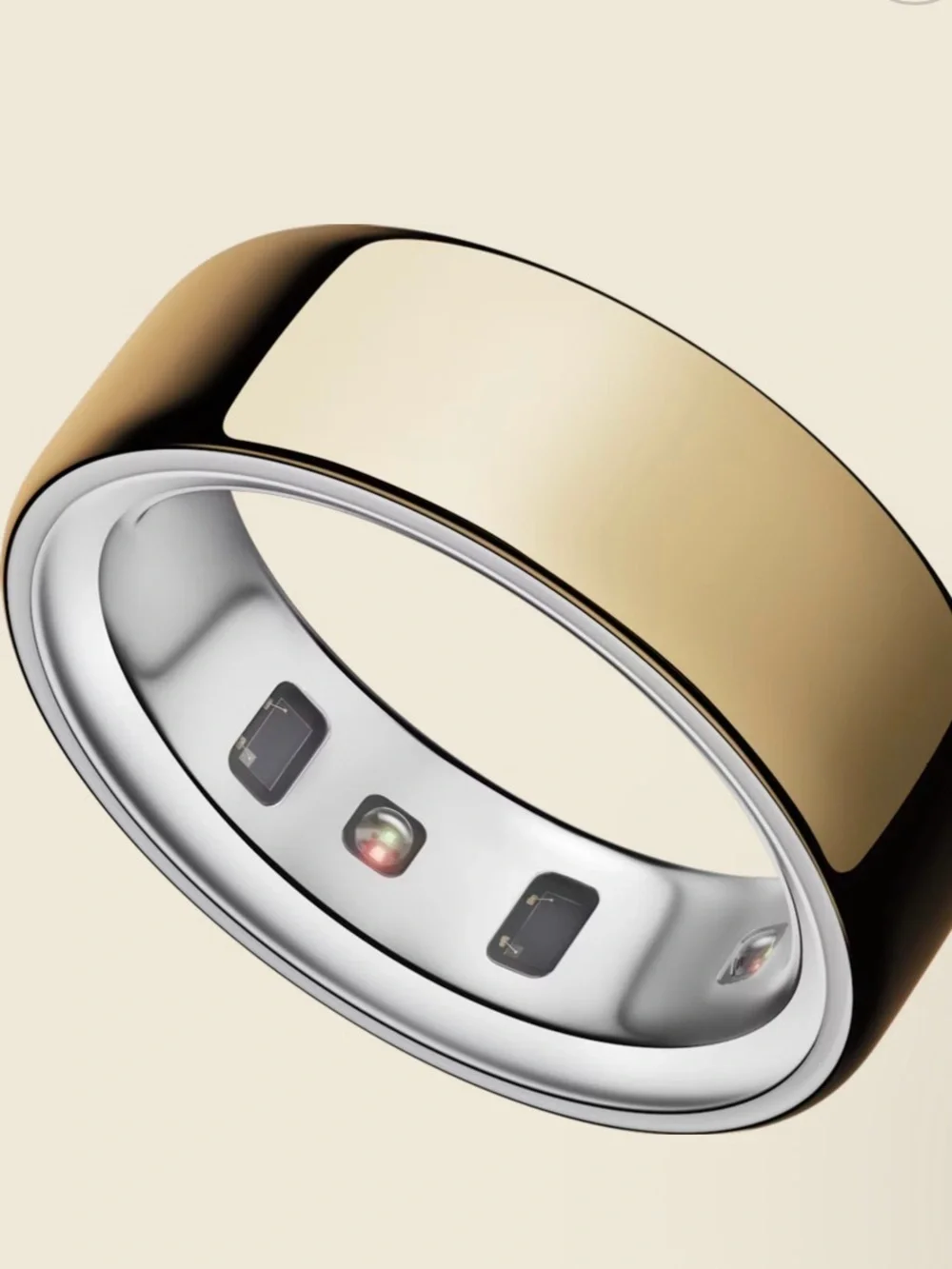Oura Ring 4 in Gold, Size 8